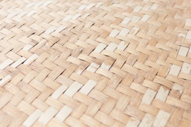 Örgü bambu desenini kapat.