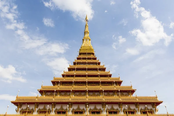 Beautiful Thai Temple Sky Khon Kaen Province Thailand — Fotografia de Stock
