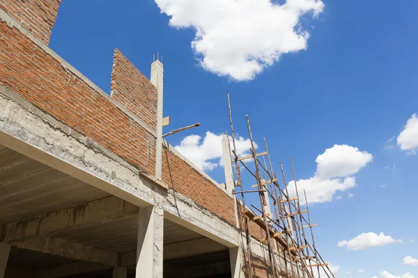 Şantiye gökyüzü arka plan.