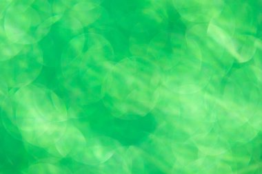 kullanım için soyut arkaplan yeşil bokeh daireleri