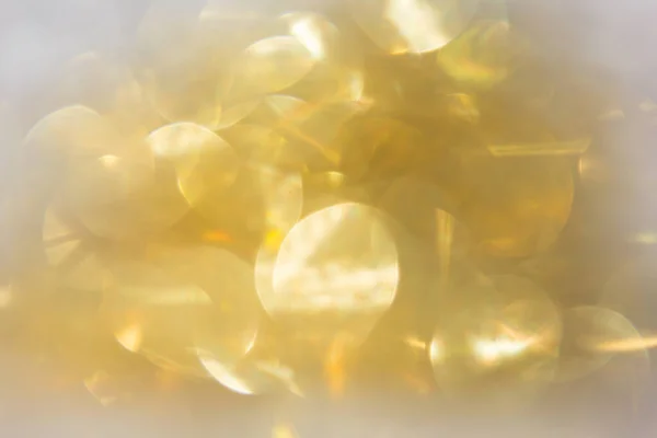 Abstract Background Gold Bokeh Circles Use Background — Stock Photo, Image