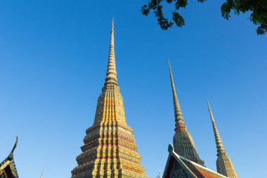 Wat Pho or Wat Phra Chetuphon,the Temple of the Reclining Buddha in Bangkok, Thailand.