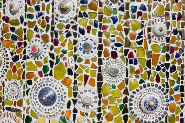 Mooie Textuur Van Kleurrijke Mozaïek — Stockfoto