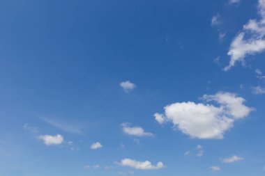 mavi gökyüzüne karşı bulut.