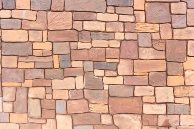 Park içinde taş duvar dokusu ve arka plan için kullan.