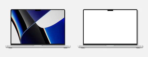 Neues Modell Apple Macbook Pro — Stockvektor