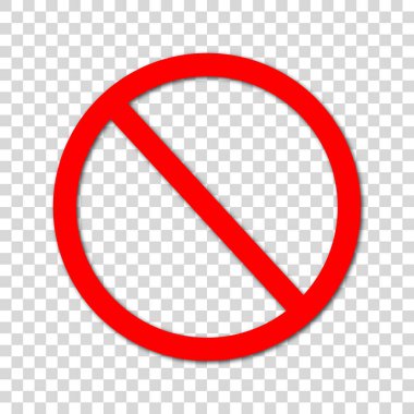 İçki Yasağı Simgesi. Çizgi Sanat Tarzı. Vektör illüstrasyonu şeffaf arkaplanda izole edildi