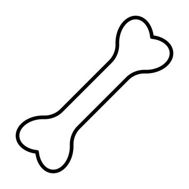 Kemik çizgisi simgesi. Web sitenizin tasarımı için sembol, logo, uygulama, UI. Vektör illüstrasyonu EPS10