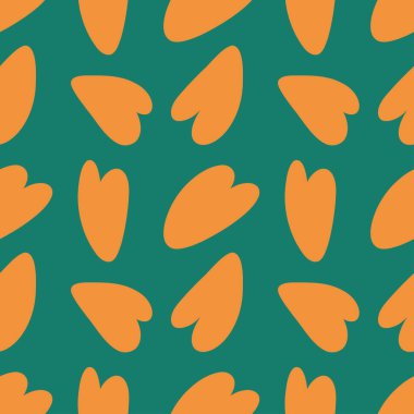 Mükemmel, mükemmel, pürüzsüz, kalbi olan, basit, düz bir model. Çocuk kıyafetleri, modaya uygun kumaşlar, ev dekorları, arka planlar, kartpostallar ve şablonlar, hatıra defteri, vs.