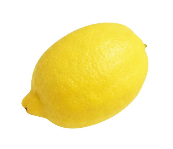 Fresh Yellow Lemon Fruit Isolated Clipping Path Shadow Pieces Half — Stock Photo, Image