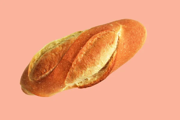Набір Хліба Чорного Хліба Сирний Круасан Ізольований Білому Тлі Традиційний — стокове фото