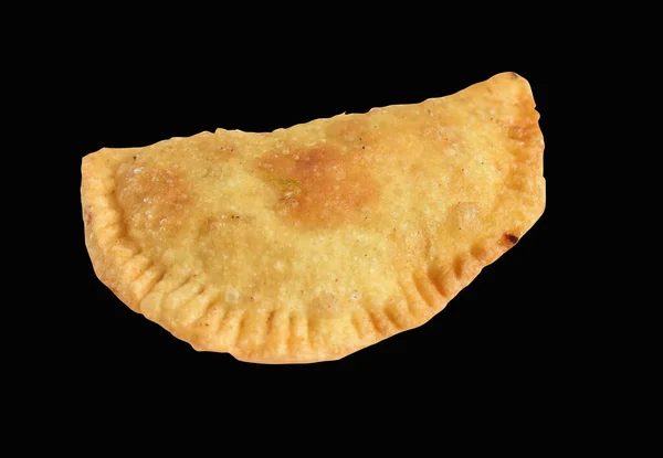 Bolinho Frito Isolado Com Carne Carne Bovina Porco Frutos Mar — Fotografia de Stock