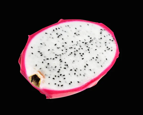 Drake Frukt Pitaya Pitahaya Isolerad Ingen Skugga Med Klippning Väg — Stockfoto