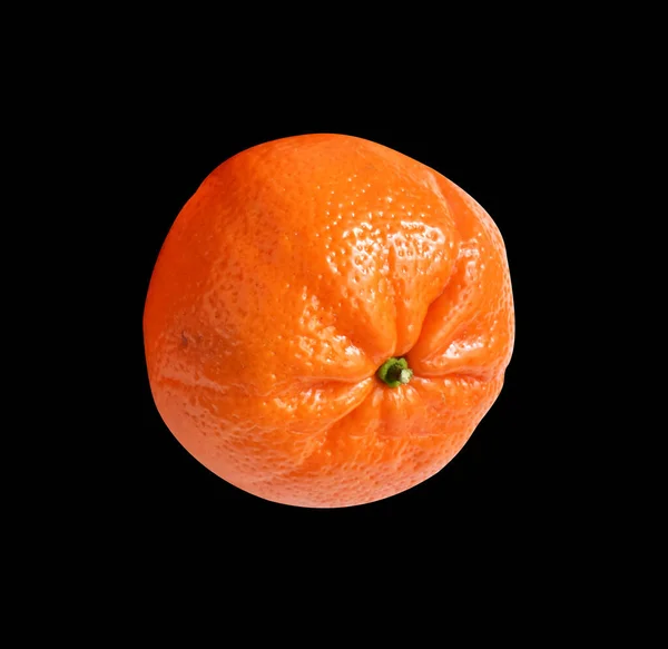 Mandalina Portakalı Beyaz Arka Planda Kırpma Yolu Var Gölge Yok — Stok fotoğraf