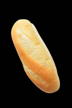 Beyaz arka planda izole edilmiş ekmek, gölge yok, ekmek, fırın, yemek, malzeme yok.