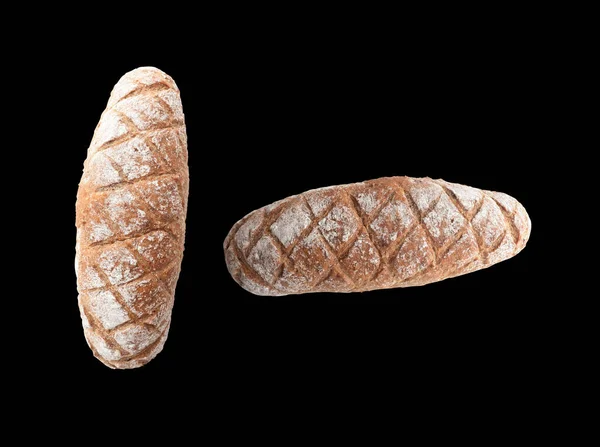 Хліб Ізольований Білому Тлі Тіні Хліба Випічки Пекарні Їжі Інгредієнту — стокове фото