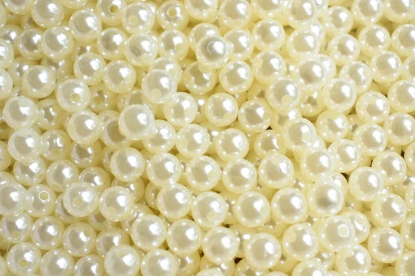 Plastic pearl background, vintage handmade jewelry for mother, women