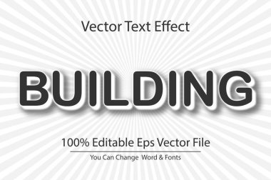 Vektör metin efekti tasarımı, tamamen düzenlenebilir 
