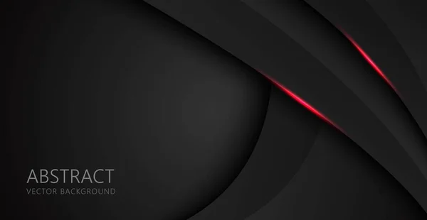 Abstrato Vermelho Preto Espaço Frame Layout Design Tecnologia Triângulo Conceito —  Vetores de Stock