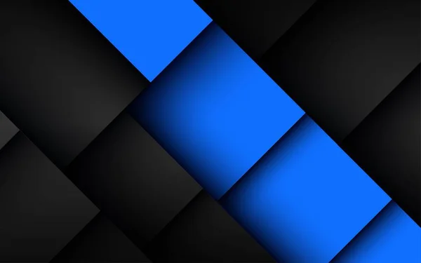 抽象青い濃い灰色の三角形の影の線の幾何学的背景と空白の空間デザイン Eps10ベクトル — ストックベクタ