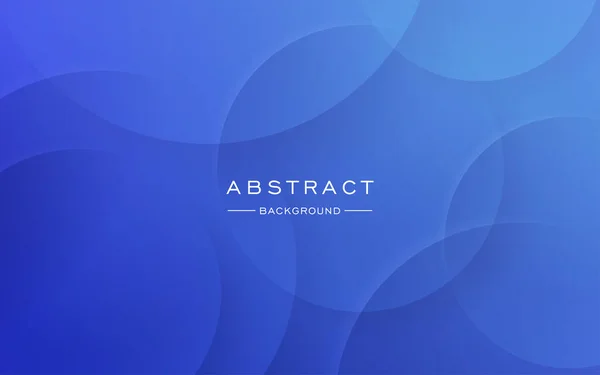 Modern Abstract Dynamic Blue Gradient Circle Shape Shadow Light Dimension — Stockvektor