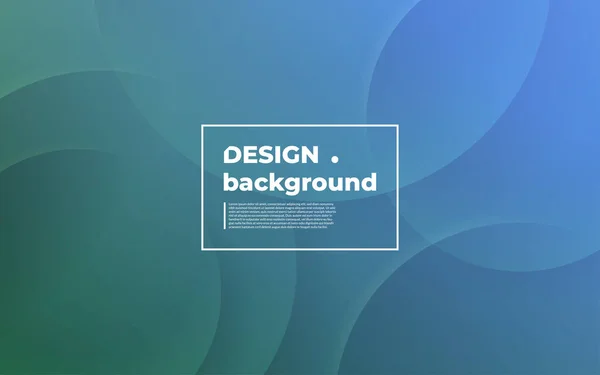 modern dynamic blue green circle shape shadow and light dimension background. eps10 vector