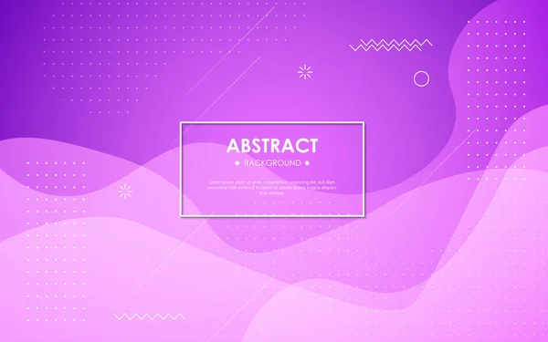 Abstrakte Violette Gradienten Dynamische Wellenförmige Form Komposition Hintergrund Eps10 Vektor — Stockvektor