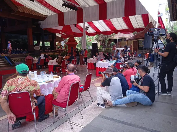 Photo Editorial Tmii Taman Mini Indonesia Indah East Jakarta Indonezja — Zdjęcie stockowe