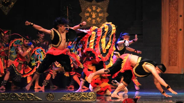 Photo Editorial, 04 December 2021, TMII, Taman Mini Indonesia Indah, East Java Pavilion or Anjungan, 28 November 2021, Jaranan or Bamboo Horse and Barongan Kucingan Traditional Dance