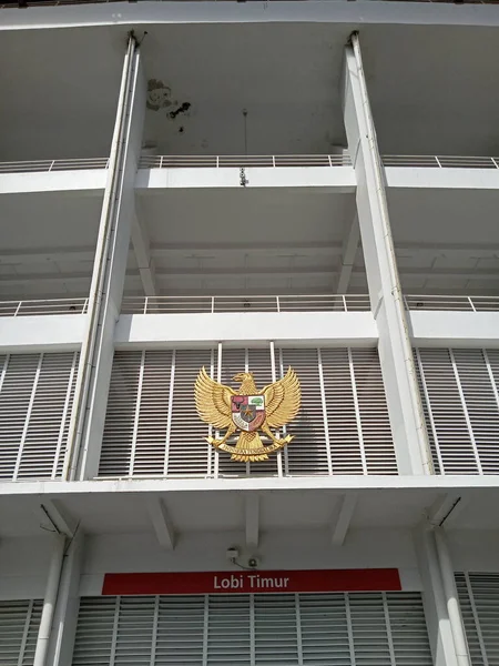 Zdjęcie Redakcyjne Listopad 2021 Indonezja Środkowa Dżakarta Garuda Pancasila Gelora — Zdjęcie stockowe