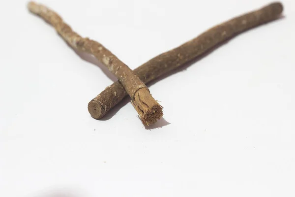 Сивак Мисвак Арабский Древние Традиционные Зубная Щетка Паста — стоковое фото