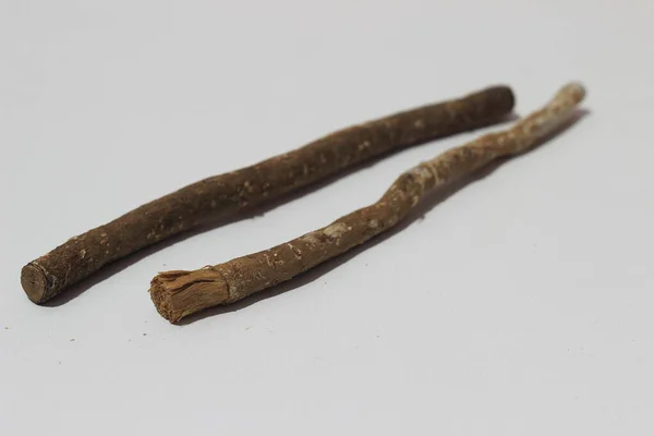 Siwak Miswak Αραβικά Αρχαία Παραδοσιακή Οδοντόβουρτσα Και Πάστα — Φωτογραφία Αρχείου