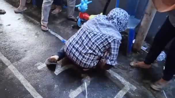 Editorial Footage Indonesia August 2022 East Jakarta Fun Game Hut — ストック動画