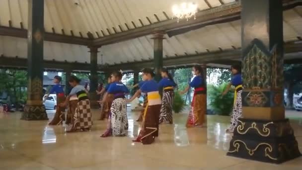 Juni 2022 Tmii Taman Mini Indonesia Indah Yogyakarta Pavilion Tradiční — Stock video