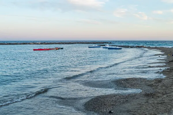 San Bartolomeo Mare Italy 2021 Beach San Bartolomeo Mare Sunset — Stock Photo, Image