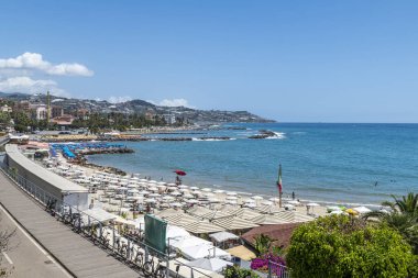 Sanremo plajı.