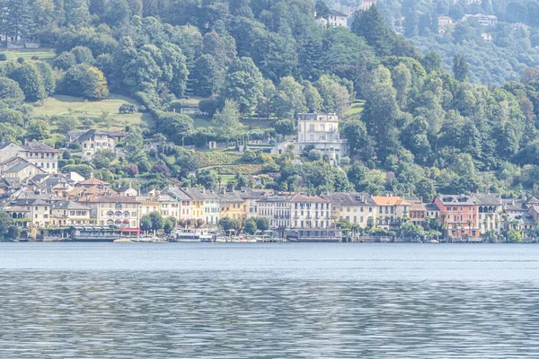 Landscape Orta Lake Orta — Stock Photo, Image