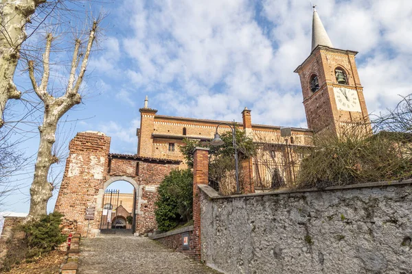 Hermosa Colegiata Castiglione Olona — Foto de Stock