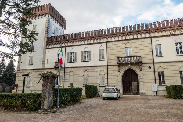 Castiglione Olona Italia 2021 Castillo Moderno Castiglione Olona — Foto de Stock