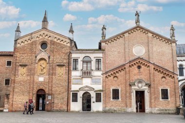 Padova, italya- 04-05-2022: Padua 'nın Güzel Oratoryumu
