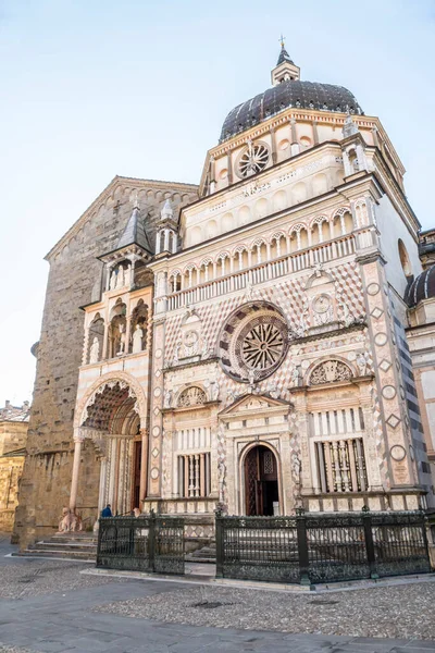 Bergamo Italy 2022 Beautiful Basilica Bergamo Colleoni Chapel — Stock Photo, Image