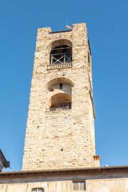 Campanone, Bergamo 'daki güzel eski kule.