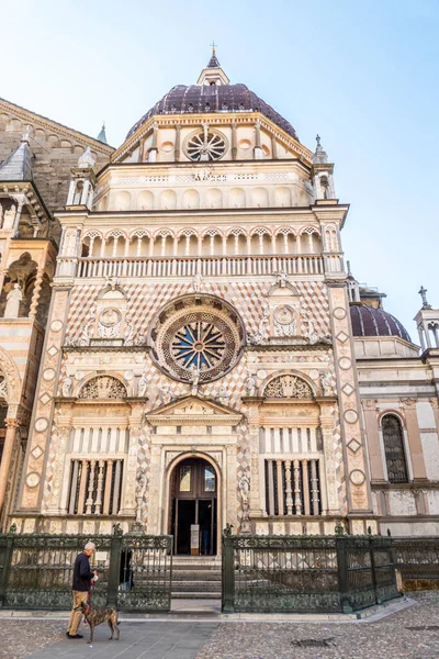 Bergamo Włochy 2022 Cappella Colleoni Bergamo — Zdjęcie stockowe