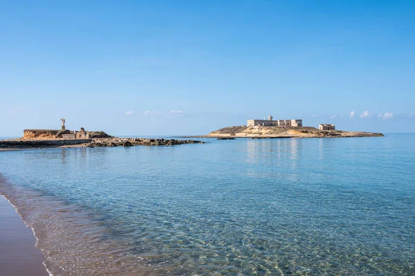 シチリア島のポルトパロのコルレンティ島 — ストック写真