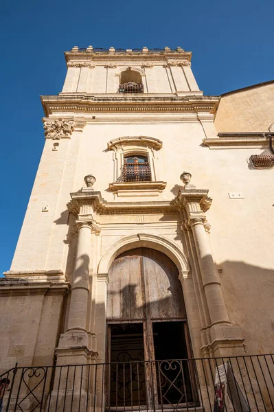 Noto Ιταλία 2022 Εκκλησία Της Αγίας Κλάρα Στο Noto — Φωτογραφία Αρχείου