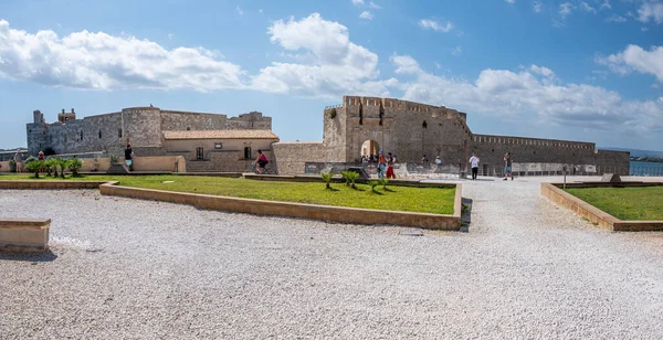 Syracuse Italy 2022 Maniace Castle Ortigia — 스톡 사진