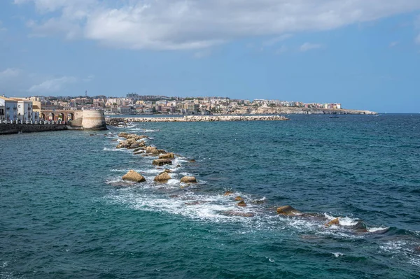 シラキュース イタリア 2022 シラキュースとオルティジアの景色 — ストック写真