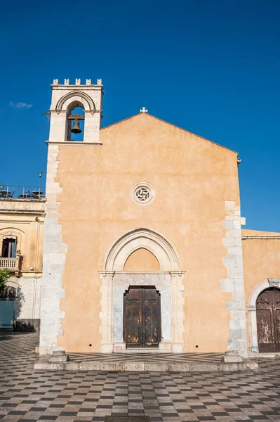 Taormina Çok Güzel Antik Bir Atık — Stok fotoğraf