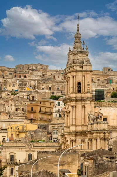 Modica Italia 2022 Paesaggio Del Centro Storico Modica — Foto Stock