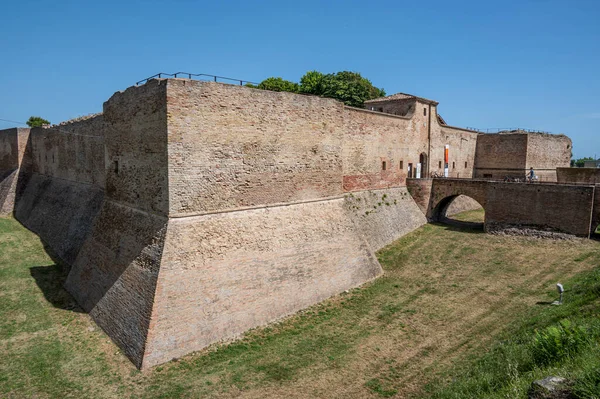 Pincio Van Fano Met Oude Romeinse Muren — Stockfoto